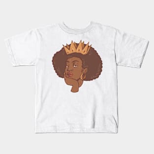 Black Queen P R t shirt Kids T-Shirt